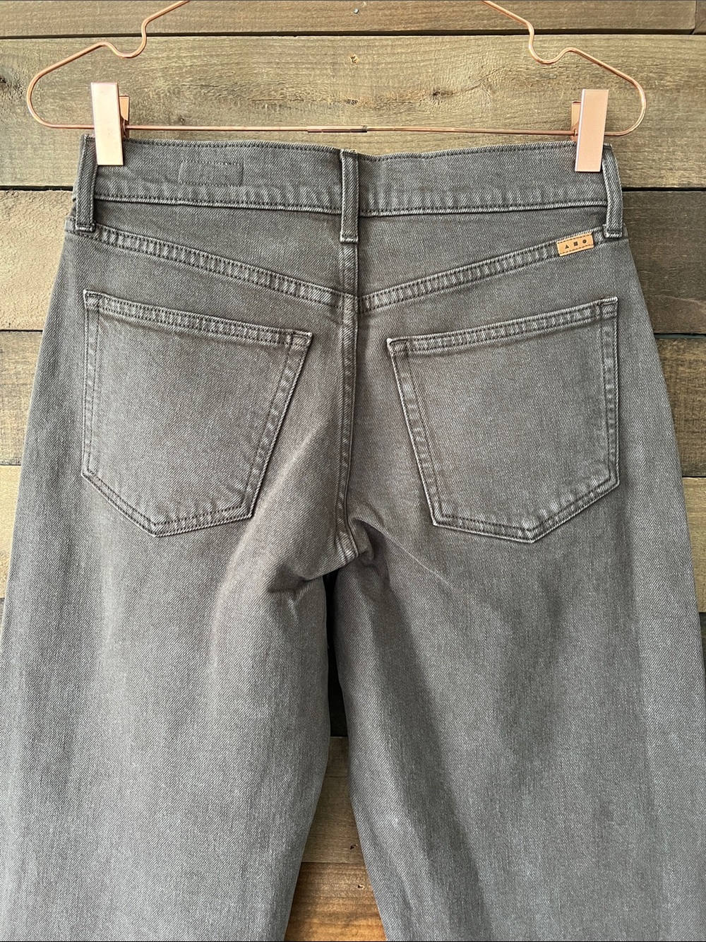 AYR Women's The Getup Barrel Leg Denim Jeans in Cigar Brown Size 24 measures 14โ - Picture 6 of 9